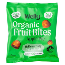 Welly Organic Fruit Bites Apple Pie 30G