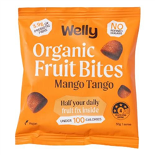 Welly Organic Fruit Bites Mango Tango 30G
