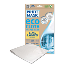 White Magic Microfibre Glass  Window Eco Cloth