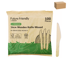 Wooden Knives Brown 1000CTN