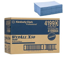 Wypall Wipers X50 Reinforced Blue 250CTN
