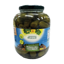 Yummy Natural Pickled Dill Cucumbers 136KG