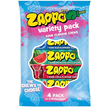 Zappo Sour Variety Hang Bag 116G 4pk