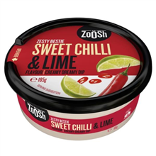 Zoosh Dip Sweet Chilli  Lime 185g