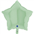 BALLOON FOIL 18 STAR MATTE GREEN UNINFLATED