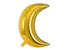 BALLOON FOIL 24 CRESENT MOON GOLD UNINFLATED