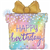 BALLOON FOIL 27 OPAL BIRTHDAY PRESENT UNINFLATED