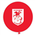BALLOONS SUPPORTER DRAGONS 90CM 1PK UNINFLATED
