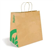 BIOPAK BROWN PAPER BAG TWIST HANDLE JUMBO 10PK