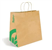 BIOPAK BROWN PAPER BAG TWIST HANDLE JUMBO 50PK