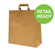 BROWN PAPER BAG FLAT HANDLE 340X320X140MM 250CTN