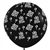 Balloon 90Cm Black He Or She   Uninflated