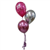 Balloon Arrangement 18Th Birthday Girl 3 Balloons 129