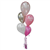 Balloon Arrangement 1St Birthday Girl 5 Balloons 103