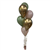 Balloon Arrangement Neutral Green Gold  Cream 213