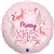 Balloon Foil 18 Pink Xmas Uninflated