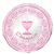 Balloon Foil 18 Radiant Cross Communion Pink Uninflated