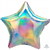 Balloon Foil 19 Pastel Rainbow Star Uninflated