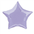 Balloon Foil 20 Star Lavender