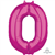 Balloon Foil 26 Pink 0 Uninflated