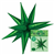 Balloon Foil 275 Starburst Emerald Green Airfill
