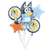 Balloon Foil Bouquet Bluey 5PK Uninflated