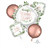 Balloon Foil Bouquet Bridal Shower 5Pk Uninflated