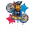 Balloon Foil Bouquet Paw Patrol 5Pk Uninflated