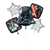 Balloon Foil Bouquet Star Wars Classic 5Pk Uninflated