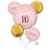 Balloon Foil Bouquet Sweet Sixteen Blush