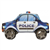 Balloon Foil Standing Airz Police Car 211210