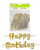 Banner Jointed Happy Birthday Gold 106Cm