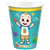 COCOMELON PAPER CUP 9OZ 8PK 583258