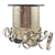 CURLING RIBBON METALLIC CHAMPAGNE 225M