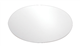 Cake Board Compressed Round White 1435Cm 5Mm