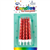 Candles Jumbo Metallic Red WHolder 8Pk 431157