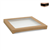 Cater Box Lid Only Square Small Kraft 100CTN