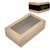 Cater Box Rect Extra Small with Lid Kraft 100CTN