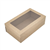 Cater Box Rect Extra Small with Lid Kraft Each