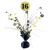 Centrepiece Black  Gold 16TH
