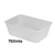Chanrol Container Rectangular Freezer 750ml 50SLV