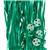Clipped Ribbons Green 25 Pack