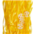 Clipped Ribbons Yellow 25 Pack