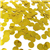 Confetti Round Mini Foil Gold 20G