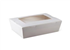Detpak Lunch Box Medium Window White 200CTN
