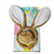 Easter Headband Bunny Ear wtail 2 pcs