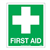 Fastaid First Aid Sticker 120mm x 140mm