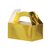 Five Star Paper Lunch Box Metallic Gold 5 Pk