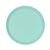 Five Star Paper Round 7 Snack Plate Mint Green 20PK
