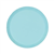 Five Star Paper Round 7 Snack Plate Pastel Blue 20PK